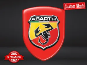 Fiat Abarth Auto Banner Unaufdringlich Max Elegant Pro Leistung